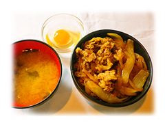 サンポの牛丼