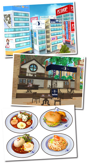 ゲームアプリ『バトルガール ハイスクール』ゲーム内にコラボメニューやキュアメイドカフェ風の装飾が登場！