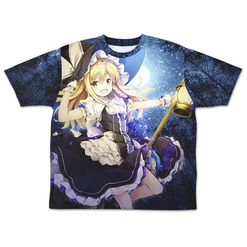 霧雨魔理沙なつめえりVer. 両面フルグラフィックTシャツ