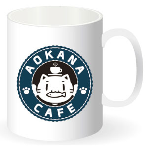あおかなカフェマグカップ（邪神ちゃん）"