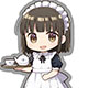キュアメイドカフェ ホットチョコレートつき マグカップ&アクリルコースター・スタンドセット
