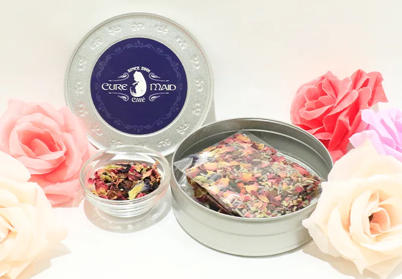 お持ち帰り用紅茶缶