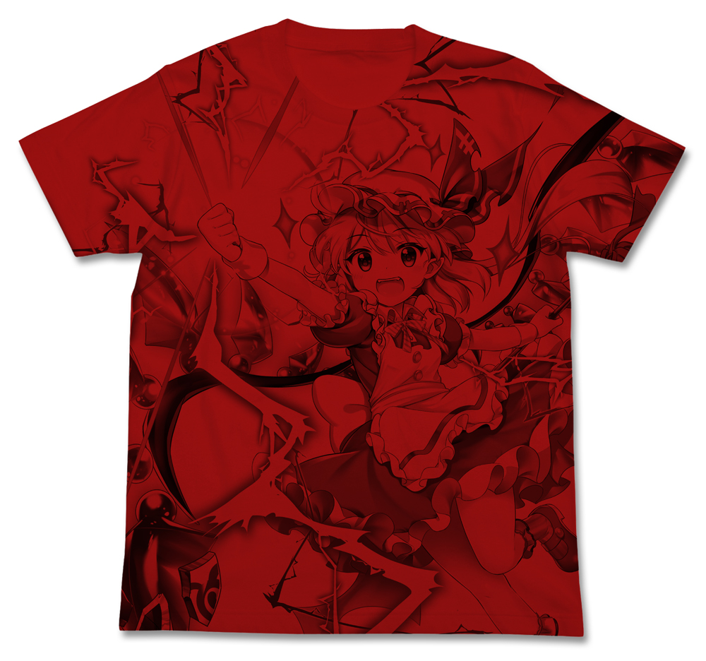 ★限定★フランドール・スカーレット【悪魔的お手伝いさん】オールプリントTシャツ