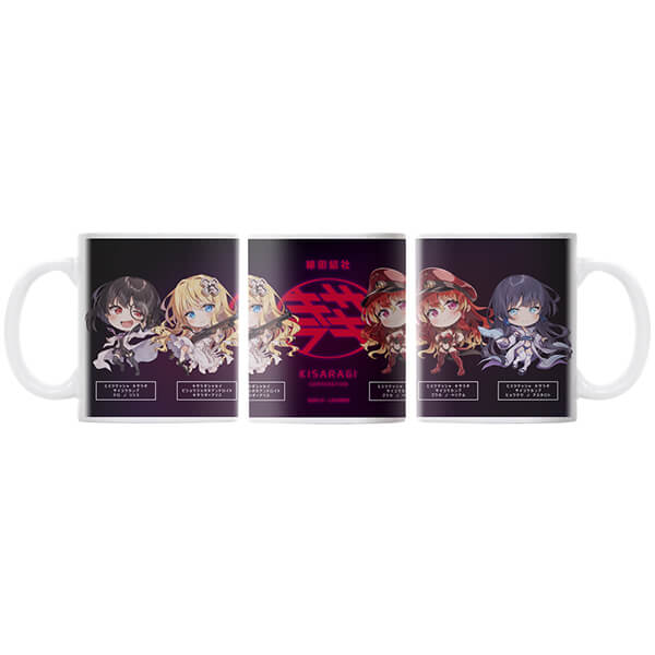 秘密結社キサラギ　アスタロト＆ベリアル＆リリス＆アリス フルカラーマグカップ
