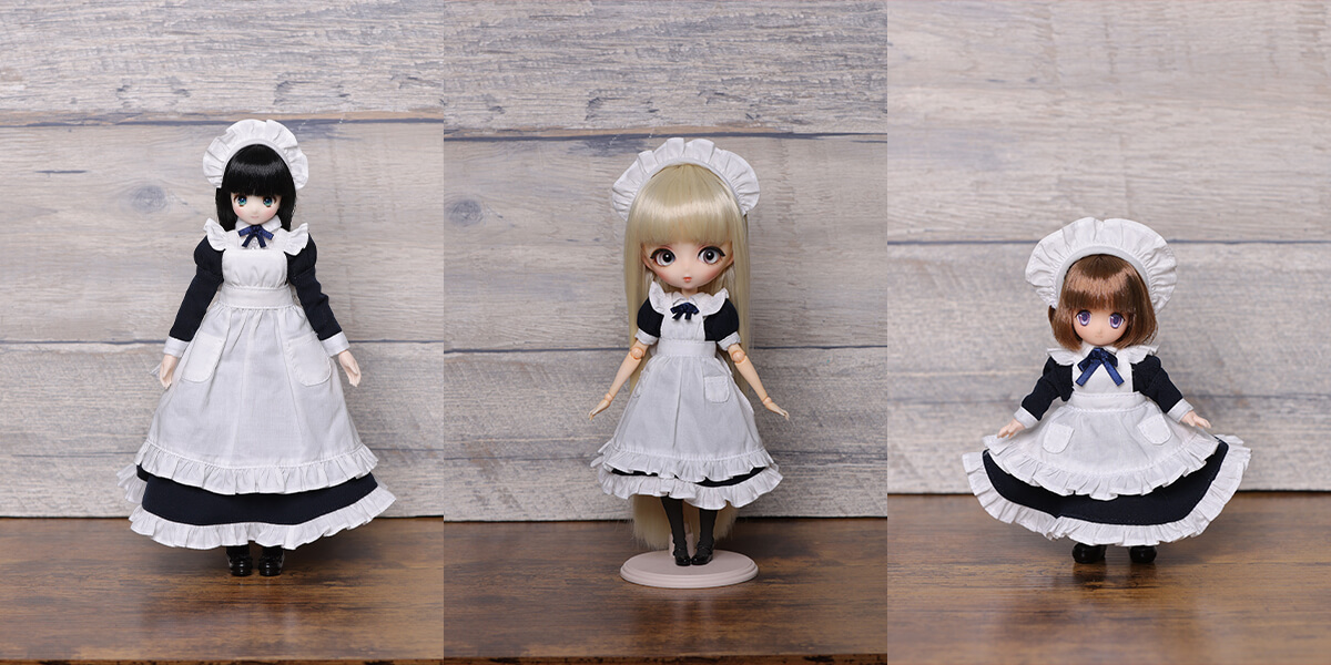 キュアメイドカフェのドール用アウトフィットが発売決定！