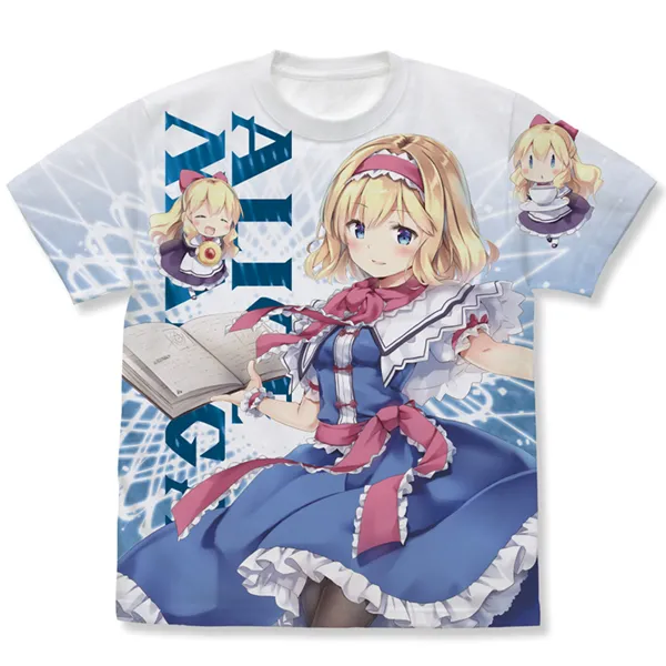 アリス・マーガトロイド フルグラフィックTシャツ なつめえりver.