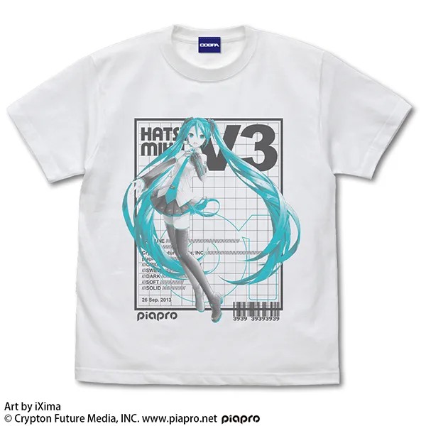 初音ミク V3 Tシャツ Ver.3.0