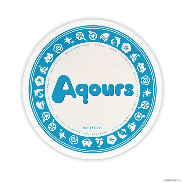 Aqours ストーンコースター