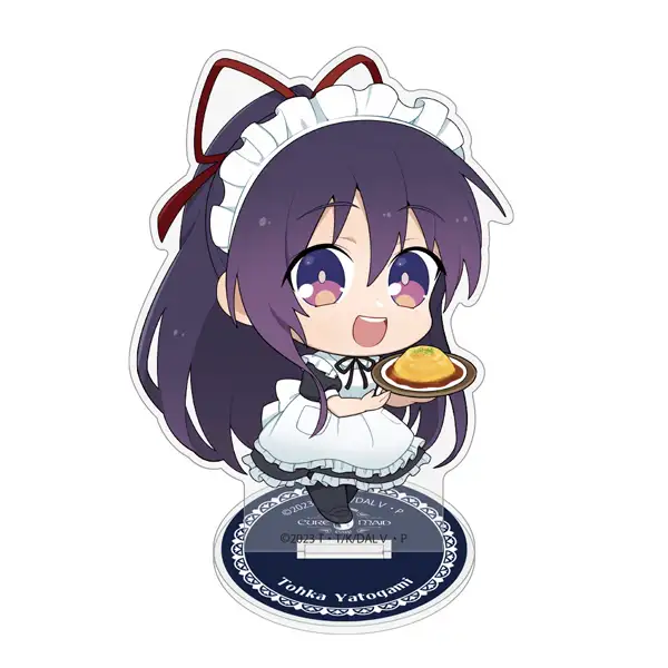 夜刀神十香 アクリルスタンド キュアメイドカフェVer.
