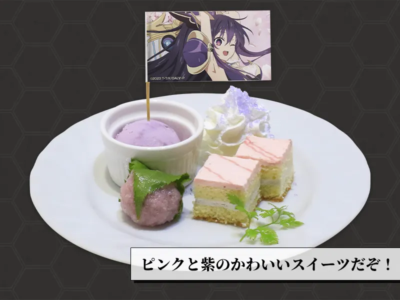 十香の桜スイーツプレート
