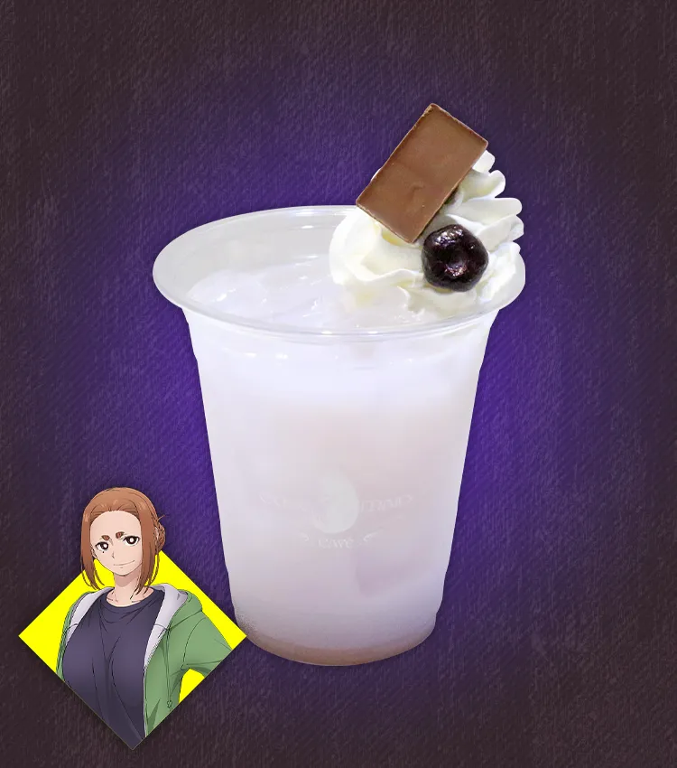 【緒川菫子】菫子のスミレ味乳酸菌飲料