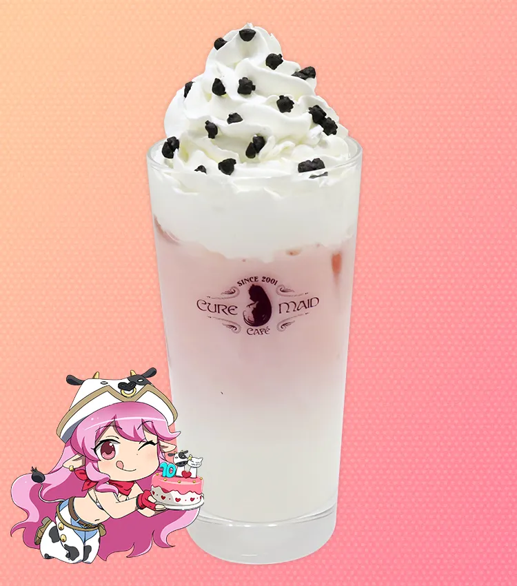 えとたまらじおでメニュー名きめたにゃ！ミーのミルクとにゃ～たんへのラヴChu♡乳ドリンク