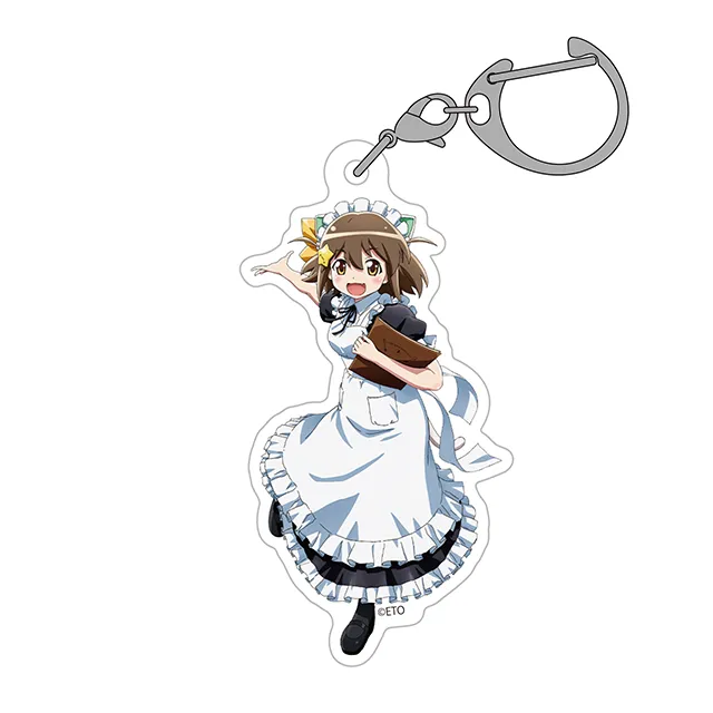 ★限定★にゃ～たん アクリルマルチキーホルダー キュアメイドカフェVer.