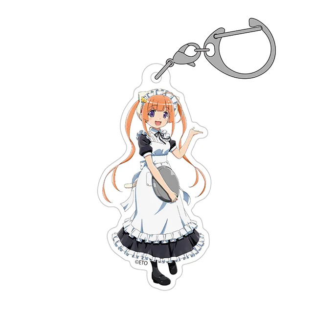 ★限定★なぁ～たん アクリルマルチキーホルダー キュアメイドカフェVer.