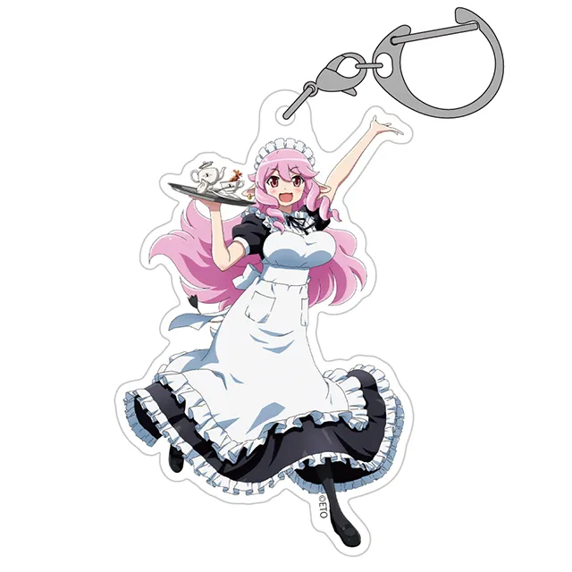 ★限定★モ～たん アクリルマルチキーホルダー キュアメイドカフェVer.