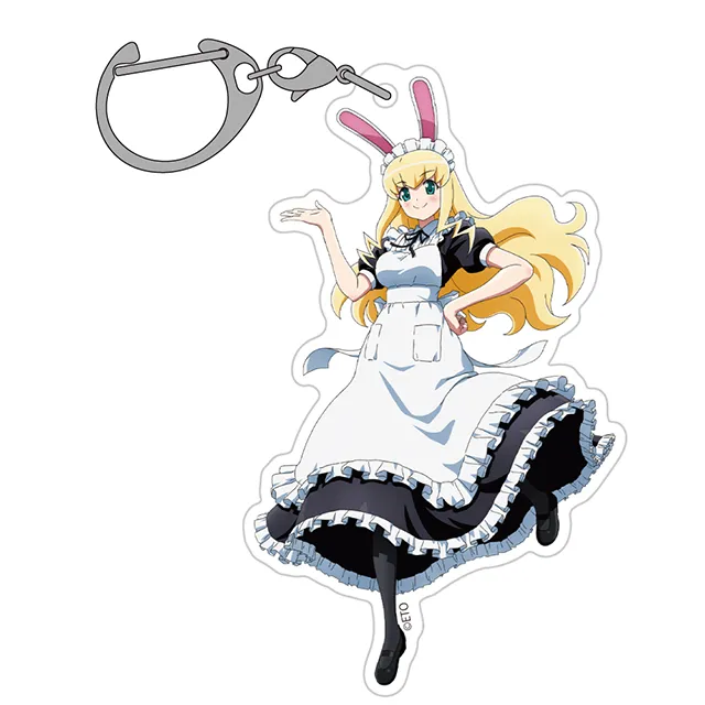 ★限定★ウサたん アクリルマルチキーホルダー キュアメイドカフェVer.