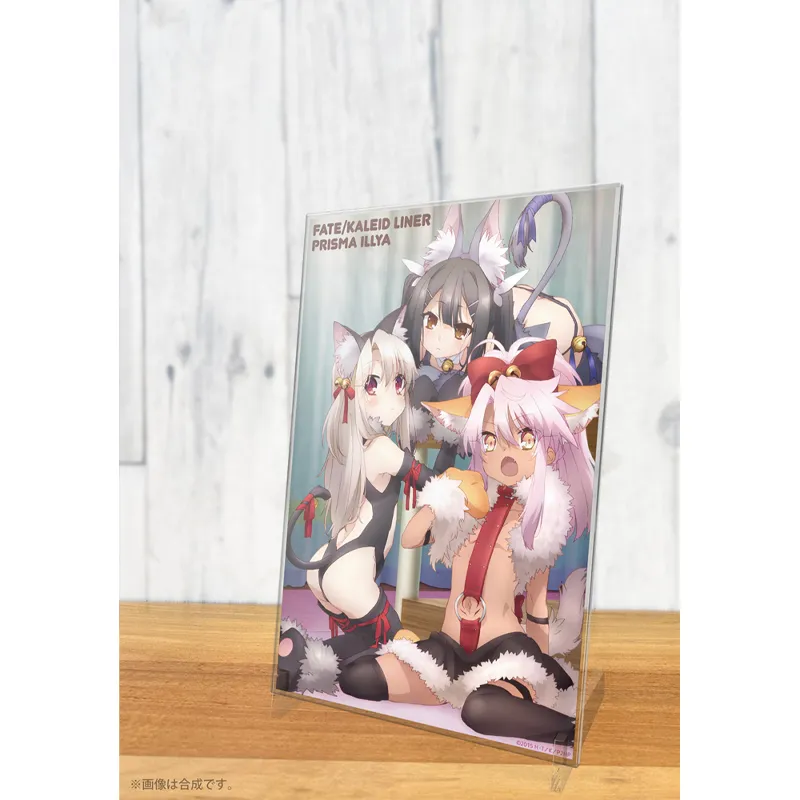 けもみみイリヤ＆美遊＆クロエ アクリルアートスタンド