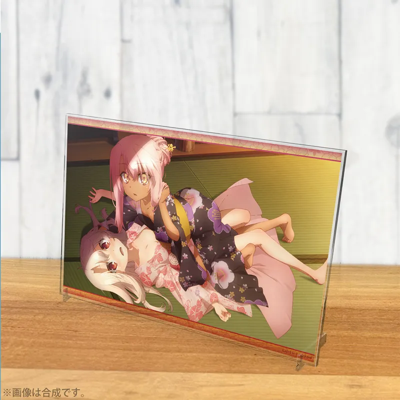 イリヤとクロエ 浴衣で魔力供給 アクリルアートスタンド
