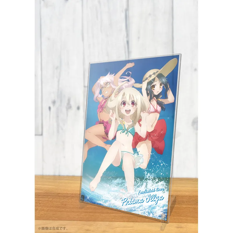 水着のイリヤ＆美遊＆クロエ アクリルアートスタンド