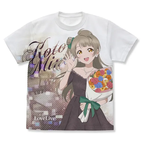描き下ろし 南 ことり フルグラフィックTシャツ パーティードレス2025Ver.