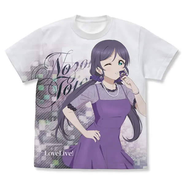 描き下ろし 東條 希 フルグラフィックTシャツ パーティードレス2025Ver.