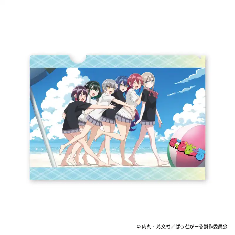 『ばっどがーる』 A4クリアファイル アニメイラスト