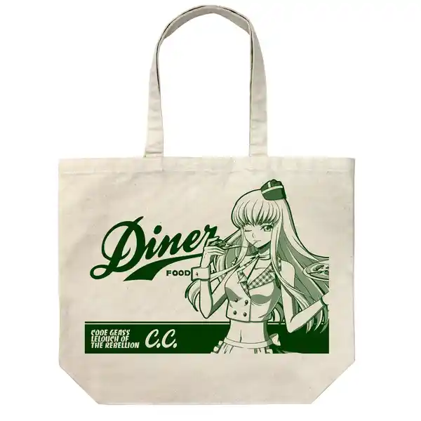 描き下ろし C.C. ラージトート アメリカンダイナーVer.