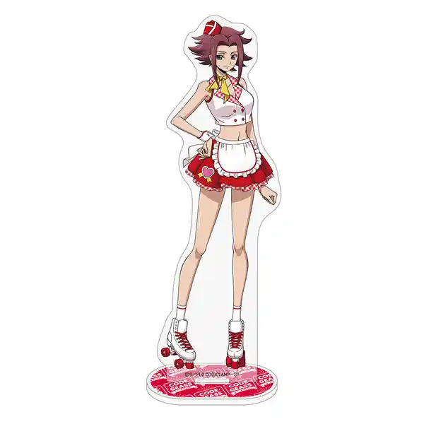 描き下ろし 紅月カレン アクリルスタンド（大） アメリカンダイナーVer.