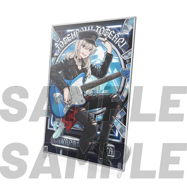 描き下ろし 河原木桃香 アクリルアートスタンド 爆ぜて咲くVer.