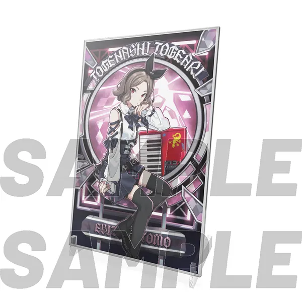 描き下ろし 海老塚智 アクリルアートスタンド 爆ぜて咲くVer.