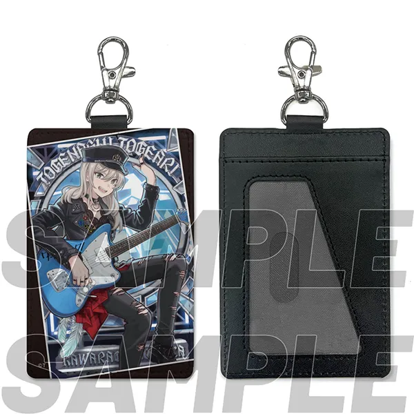 描き下ろし 河原木桃香 パスケース（ナスカン付き） 爆ぜて咲くVer.