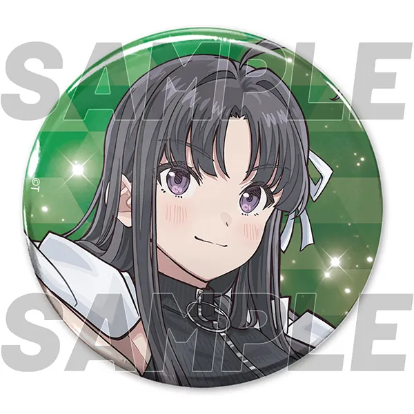 描き下ろし 安和すばる 65mm缶バッジ 爆ぜて咲くVer.