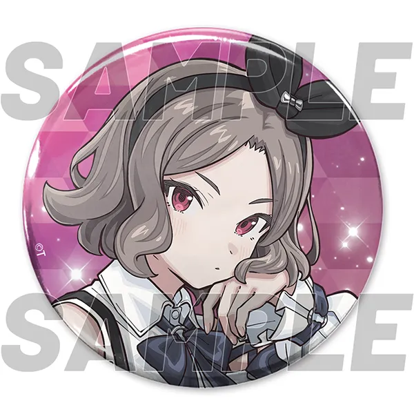 描き下ろし 海老塚智 65mm缶バッジ 爆ぜて咲くVer.