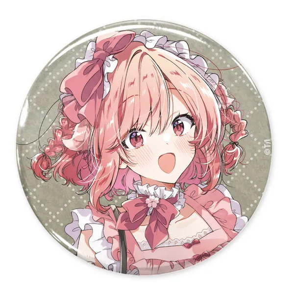 描き下ろし 木野ひまり 65mm缶バッジ アフタヌーンティーVer.