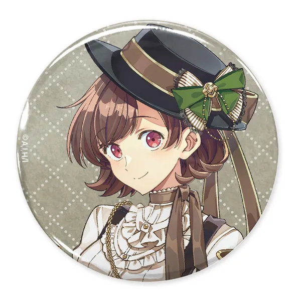 描き下ろし レイ＝テイラー 65mm缶バッジ アフタヌーンティーVer.