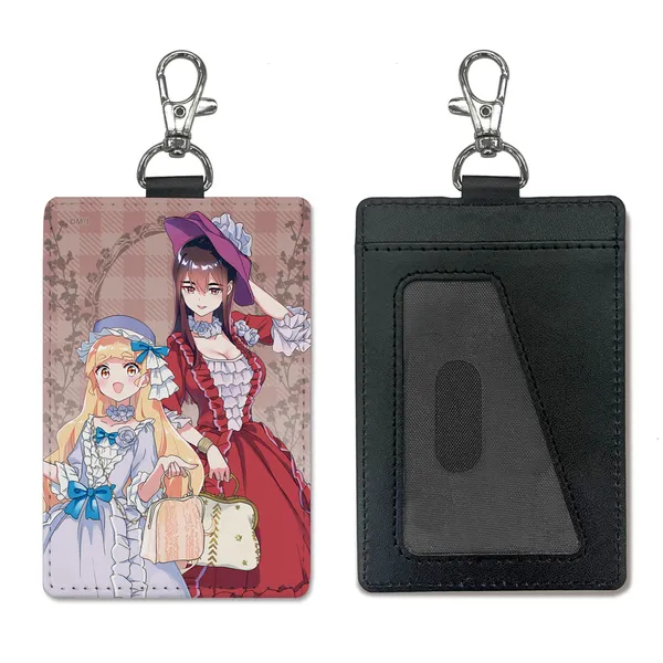 描き下ろし 私の百合はお仕事です！ パスケース（ナスカン付き）アフタヌーンティーVer.