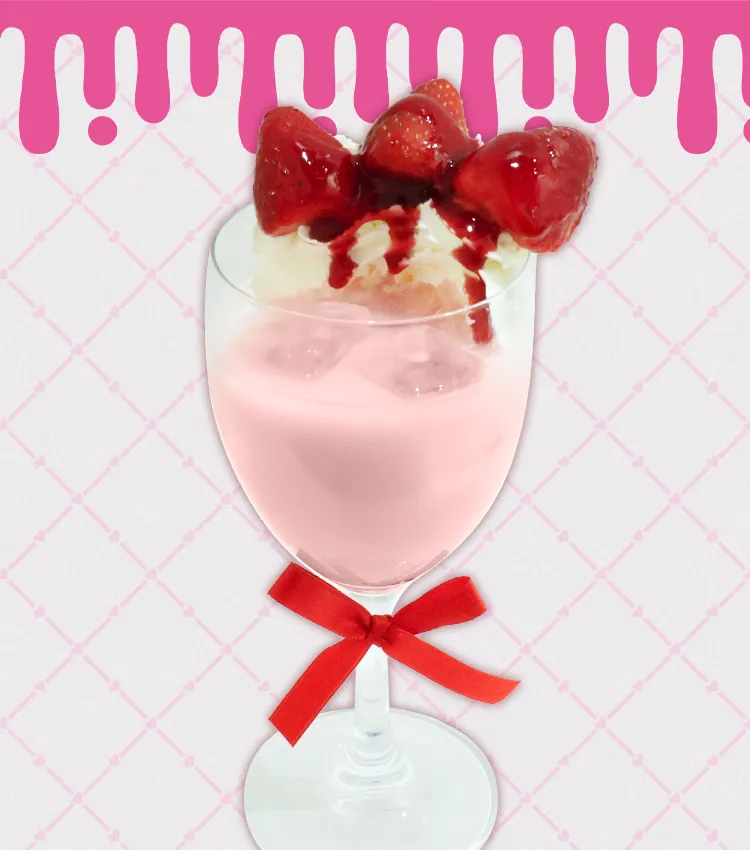 赤い汁が滴る グルーミーの爪いちごミルク