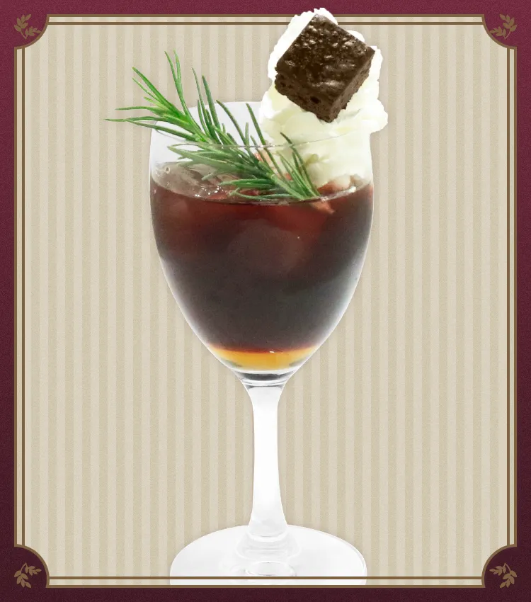 サロメイト・ハーブワイン風カクテル～ノンアルコールの１００％グレープジュースですの～