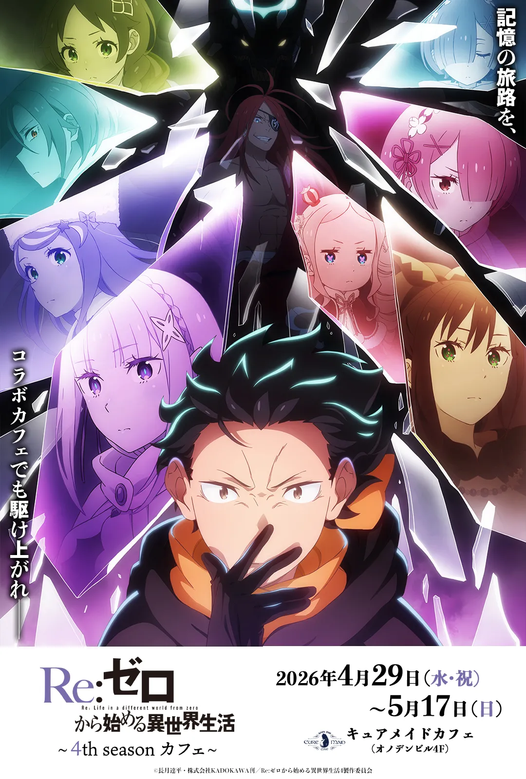 TVアニメ「Re:ゼロから始める異世界生活」4th season カフェ