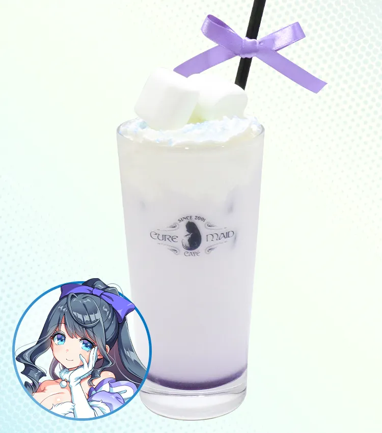 ユキネの雪華きらめくメロンミルク