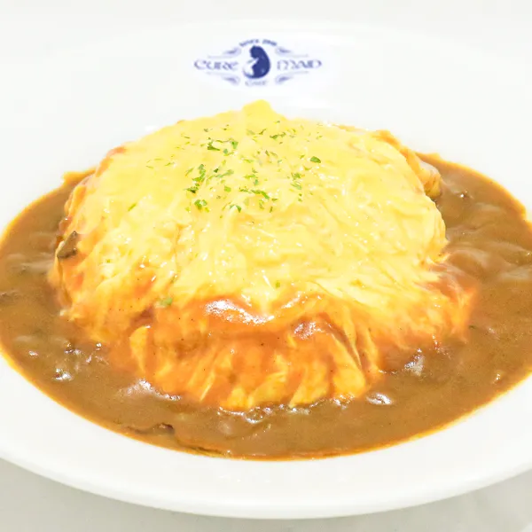 期間限定 夏休み特別メニュー オムカレー