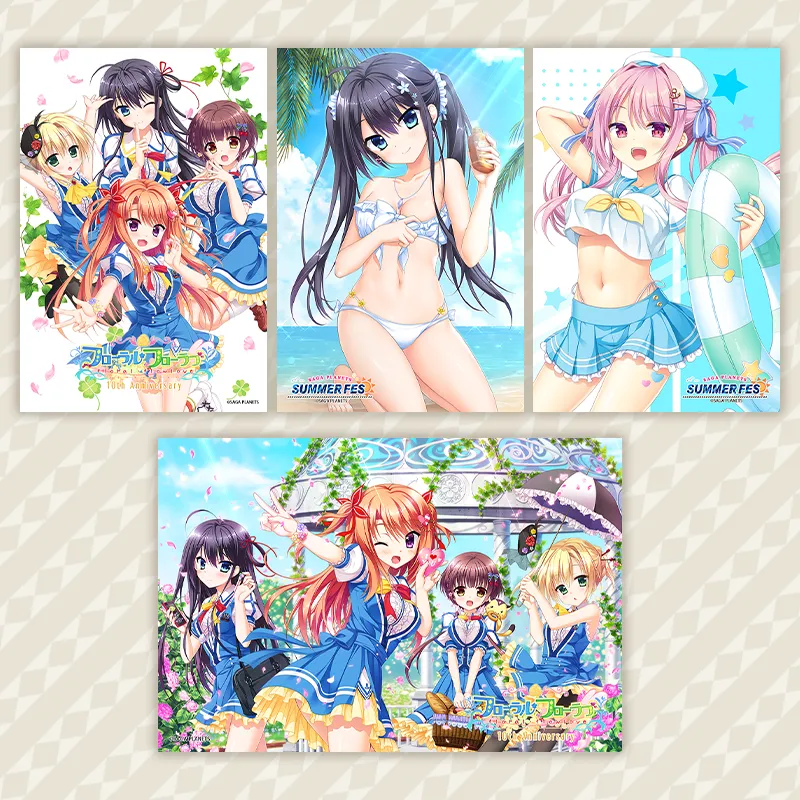 【レシート掲示特典】ホログラムポストカード（全4種）
