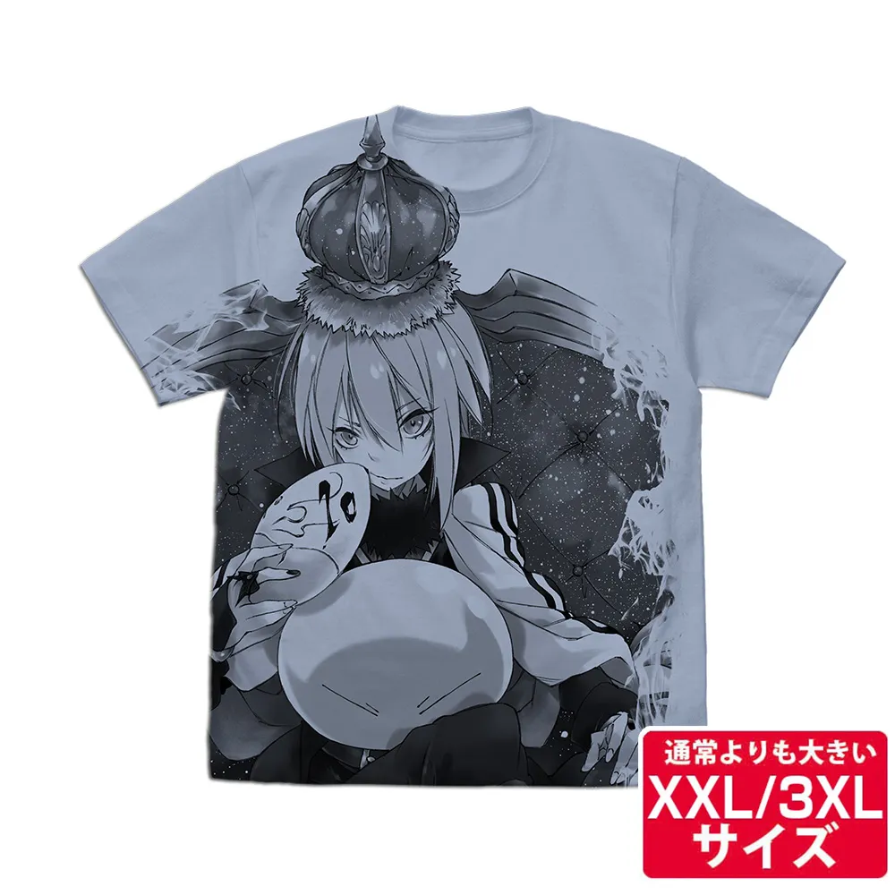 リムル＝テンペスト オールプリントTシャツ（XXL/3XL）