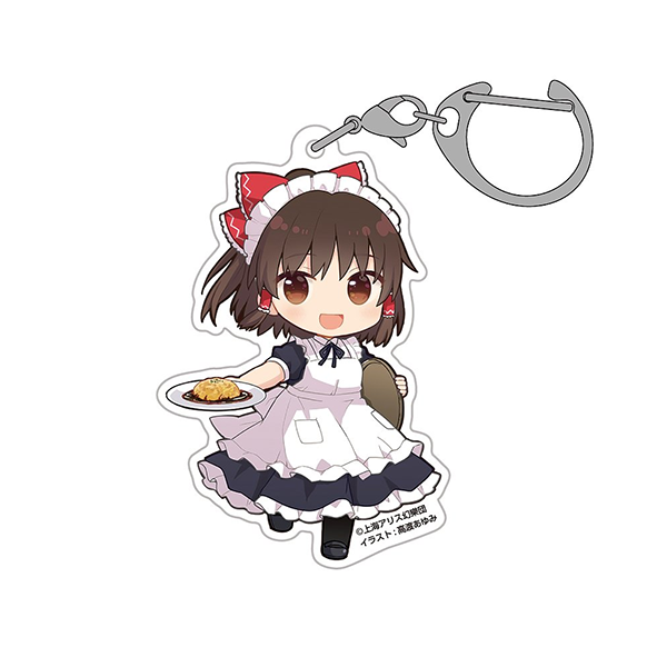 ★限定★博麗霊夢 アクリルマルチキーホルダー キュアメイドカフェVer.