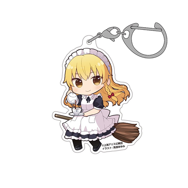 ★限定★霧雨魔理沙 アクリルマルチキーホルダー キュアメイドカフェVer.