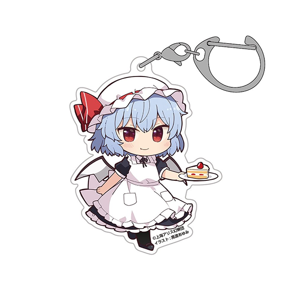 ★限定★レミリア・スカーレット アクリルマルチキーホルダー キュアメイドカフェVer.